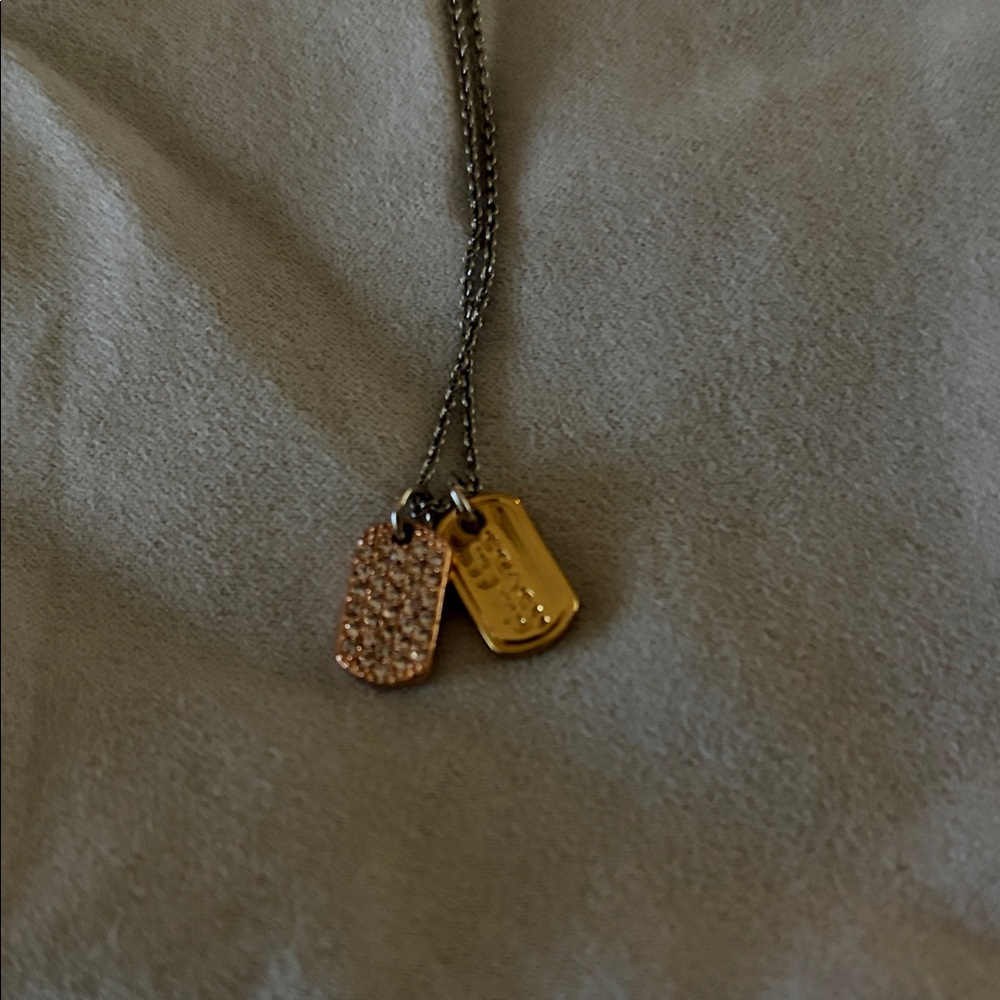Coach Gold and Silver Necklace - Picture 2 of 2